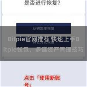 Bitpie官网推荐 快速上手Bitpie钱包，多链资产管理技巧