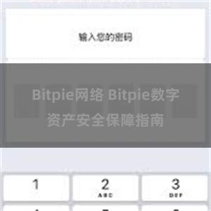 Bitpie网络 Bitpie数字资产安全保障指南