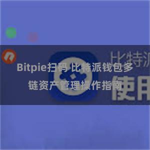 Bitpie扫码 比特派钱包多链资产管理操作指南