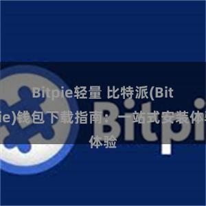 Bitpie轻量 比特派(Bitpie)钱包下载指南：一站式安装体验