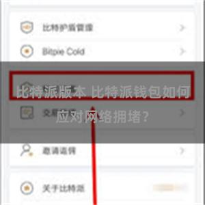 比特派版本 比特派钱包如何应对网络拥堵？