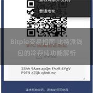 Bitpie交易指南 比特派钱包的冷存储功能解析