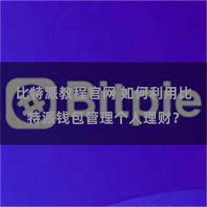 比特派教程官网 如何利用比特派钱包管理个人理财？