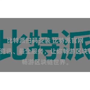 比特派扫码安装 比特派官网：最新资讯、最全服务，让你畅游区块链世界。