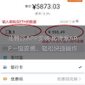 比特派APP安装 比特派APP一键安装，轻松快捷操作