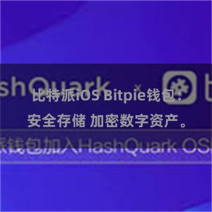 比特派iOS Bitpie钱包：安全存储 加密数字资产。