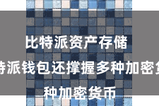 比特派资产存储  比特派钱包还撑握多种加密货币