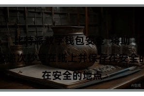 比特派数字钱包安全  将助记词按递次抄写在纸上并保存在安全的地点