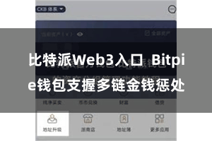 比特派Web3入口  Bitpie钱包支握多链金钱惩处